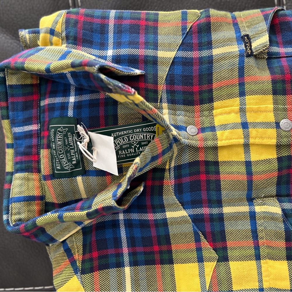 Ralph Lauren Multicolor Plaid Shirt